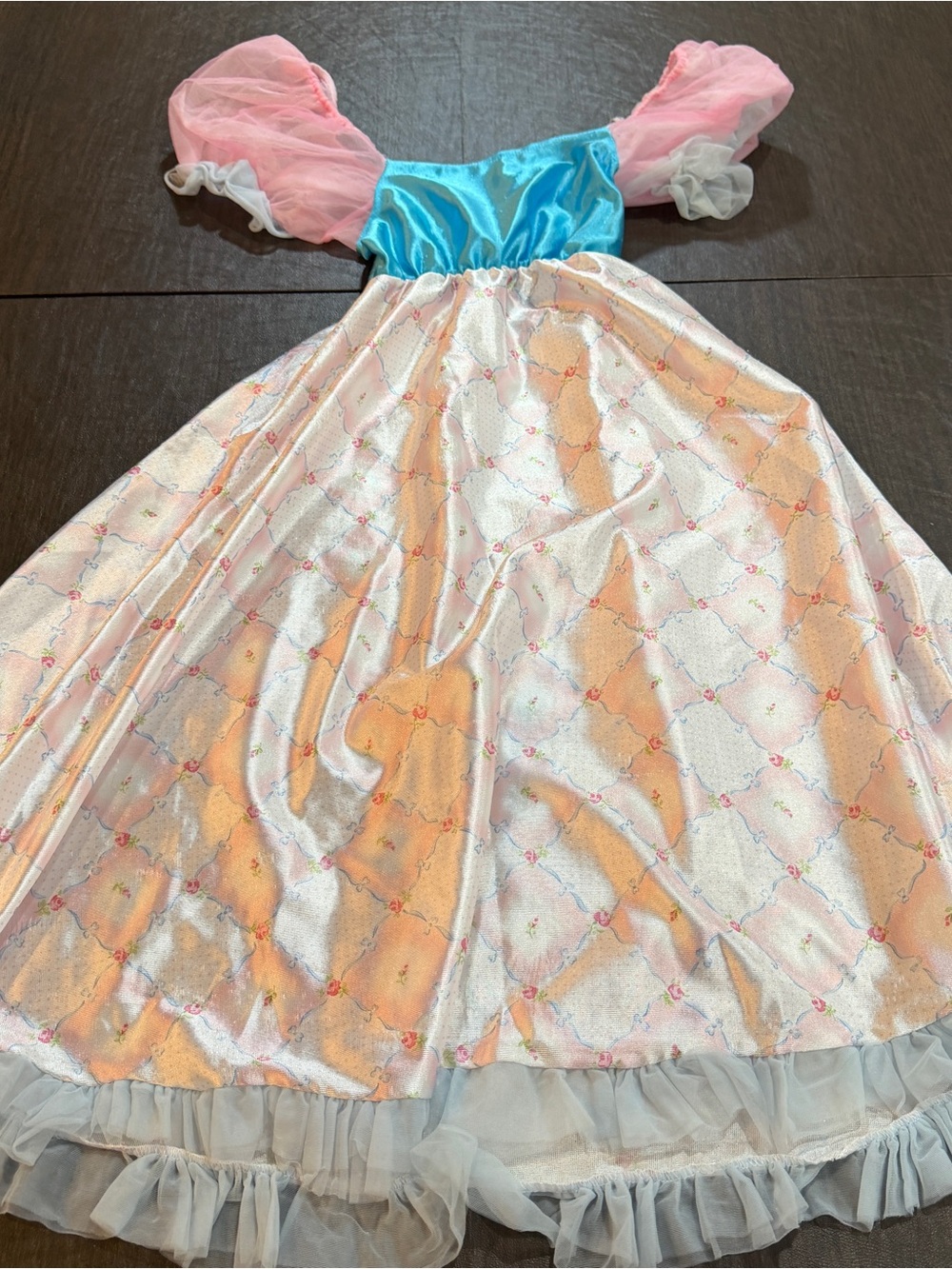 Barbie Pink and Blue Princess Costume Dress Sz Small